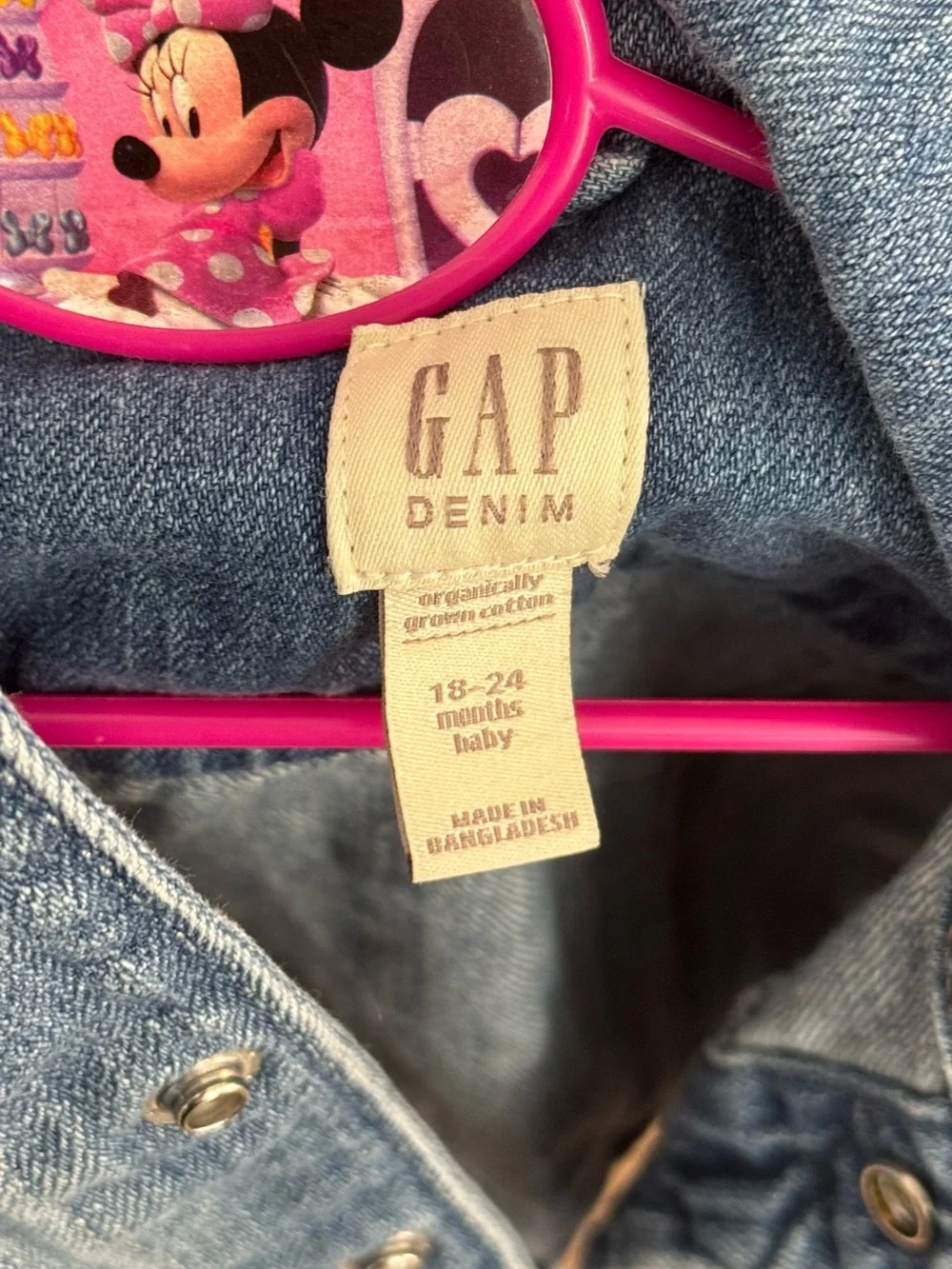 GAP Light Blue Denim Baby Jacket